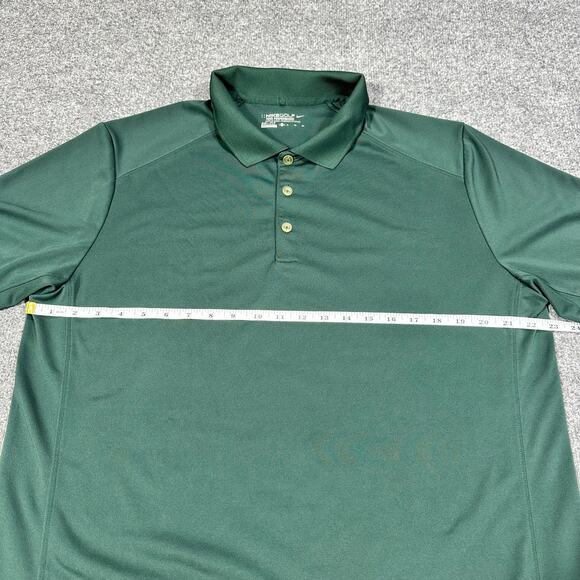 Nike Golf Tour Performance Dri-Fit Green Short Sleeve Polo Shirt Men’s Size XL - Picture 4 of 7